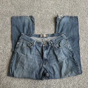 Wrangler Jean Co Relaxed Boot Cut Jeans 38x30‎ Medium Wash